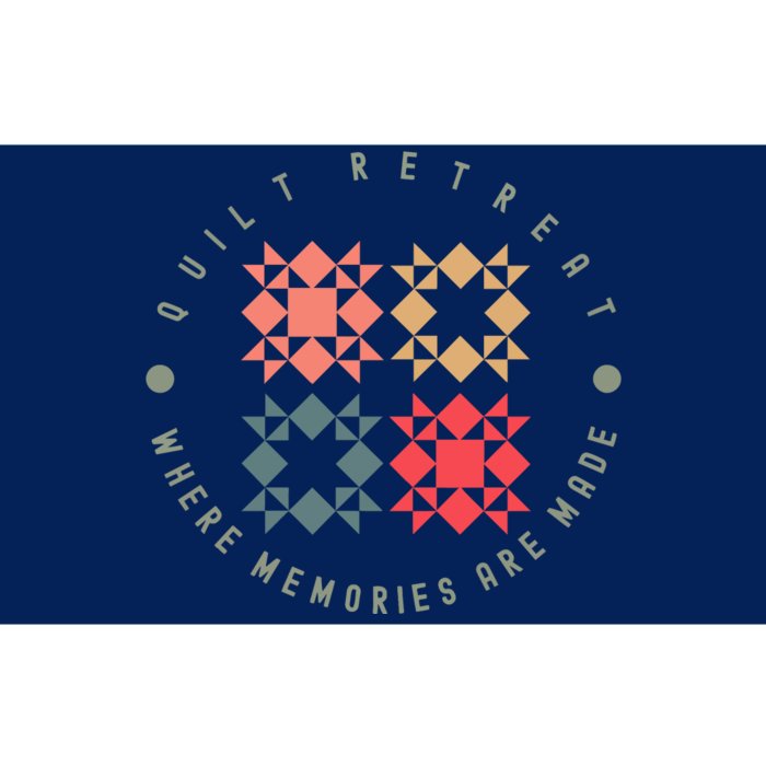 Quilt Retreat Where Memories Are Made Bumper Sticker