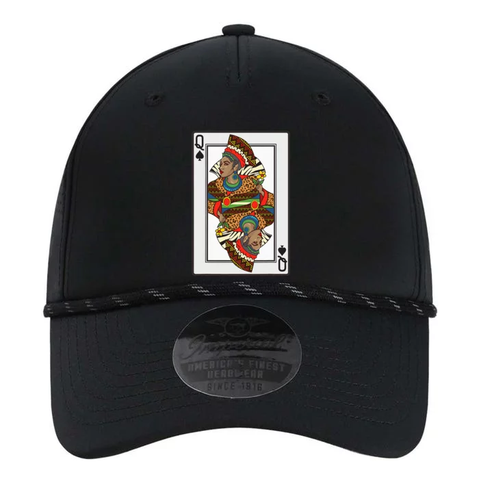 Queen Spades African American Card Halloween Gift Performance The Dyno Cap