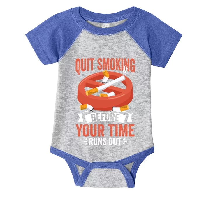 Quit Smoking Cute Gift No Tobacco Day Anti Cigarettes Anti Smoking Gift Infant Baby Jersey Bodysuit