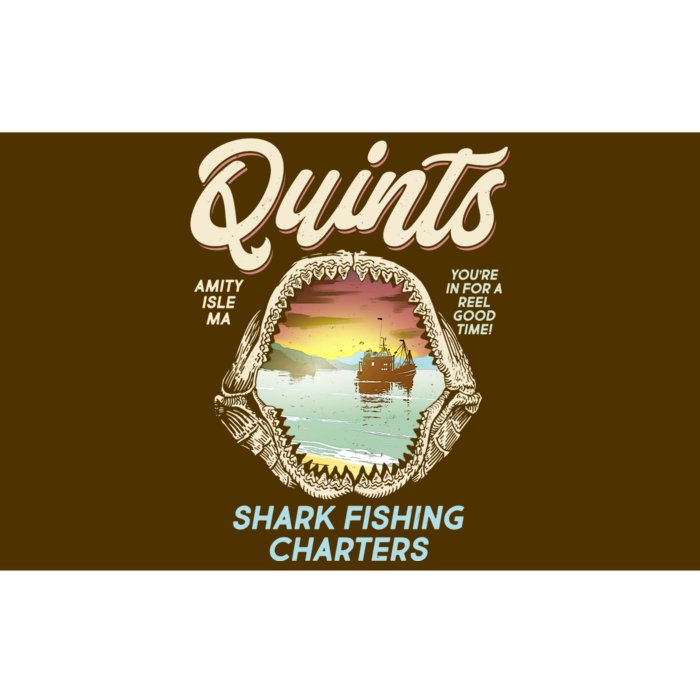 Quints Shark Fishing Charters Bumper Sticker