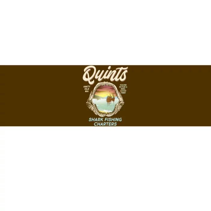 Quints Shark Fishing Charters Bumper Sticker