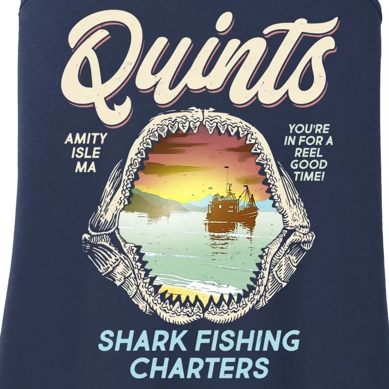 Quints Shark Fishing Charters Ladies Essential Tank