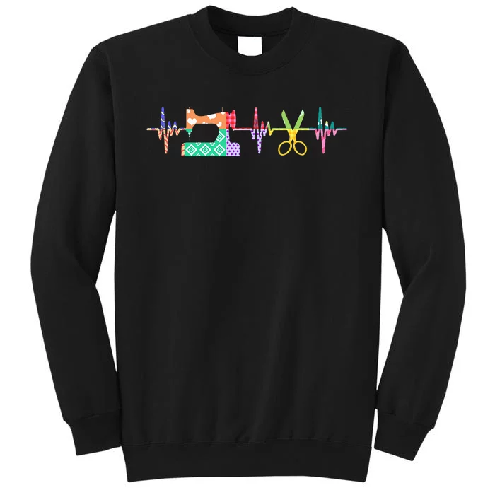 Quilter Sewing Heartbeat For Quilting Lover MM Sweatshirt