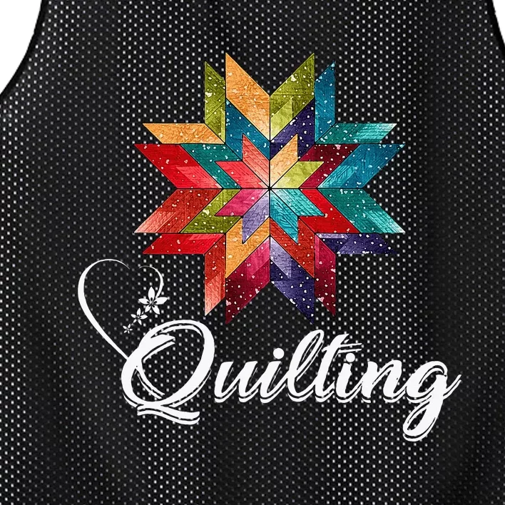 Quiltiing Sewing Love Quilting Quilter Sewer Sewing Mesh Reversible Basketball Jersey Tank