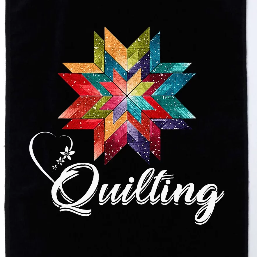 Quiltiing Sewing Love Quilting Quilter Sewer Sewing Platinum Collection Golf Towel