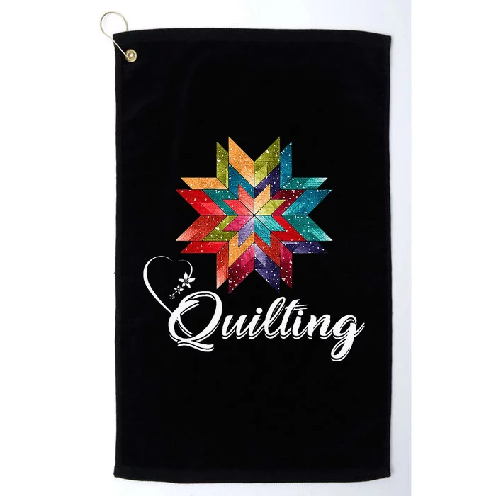 Quiltiing Sewing Love Quilting Quilter Sewer Sewing Platinum Collection Golf Towel