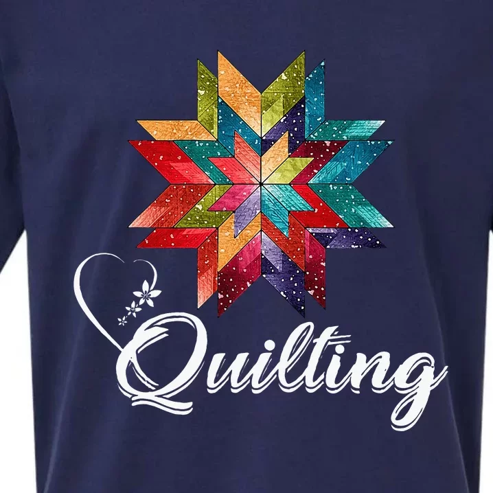 Quiltiing Sewing Love Quilting Quilter Sewer Sewing Sueded Cloud Jersey T-Shirt