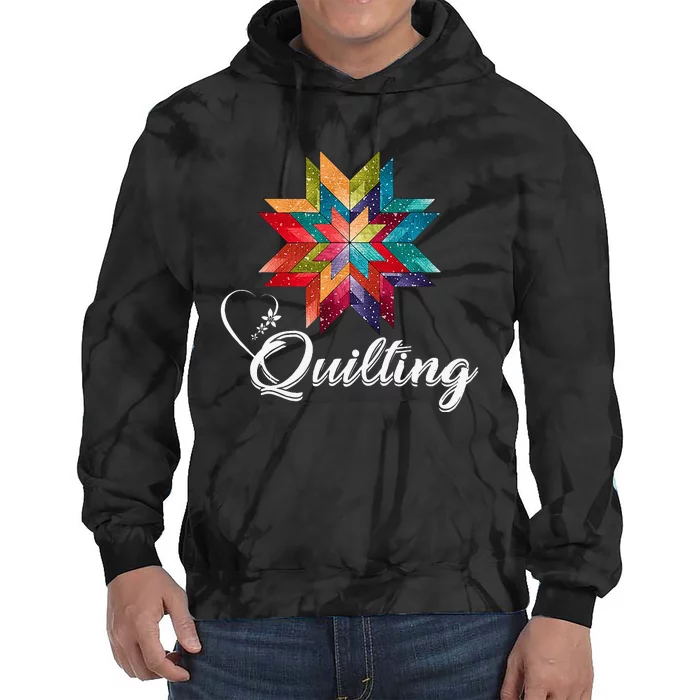 Quiltiing Sewing Love Quilting Quilter Sewer Sewing Tie Dye Hoodie