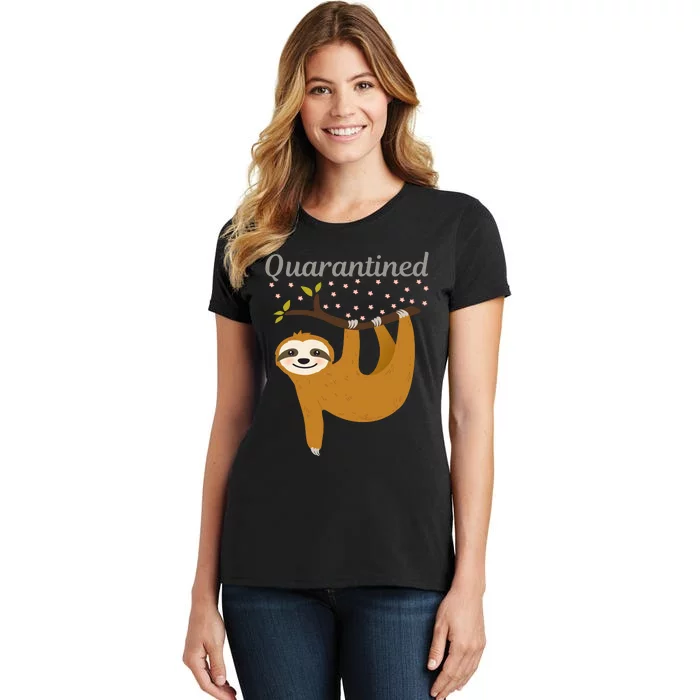 Quarantined Sloth Women's T-Shirt