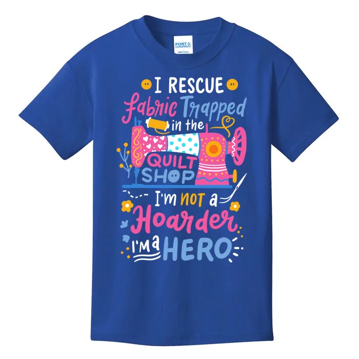 Quilting Sewing Quilt Shop Gift Kids T-Shirt