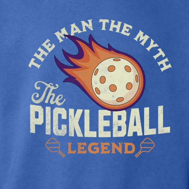 Quote Saying The The Myth The Pickleball Legend Cool Gift Toddler Hoodie