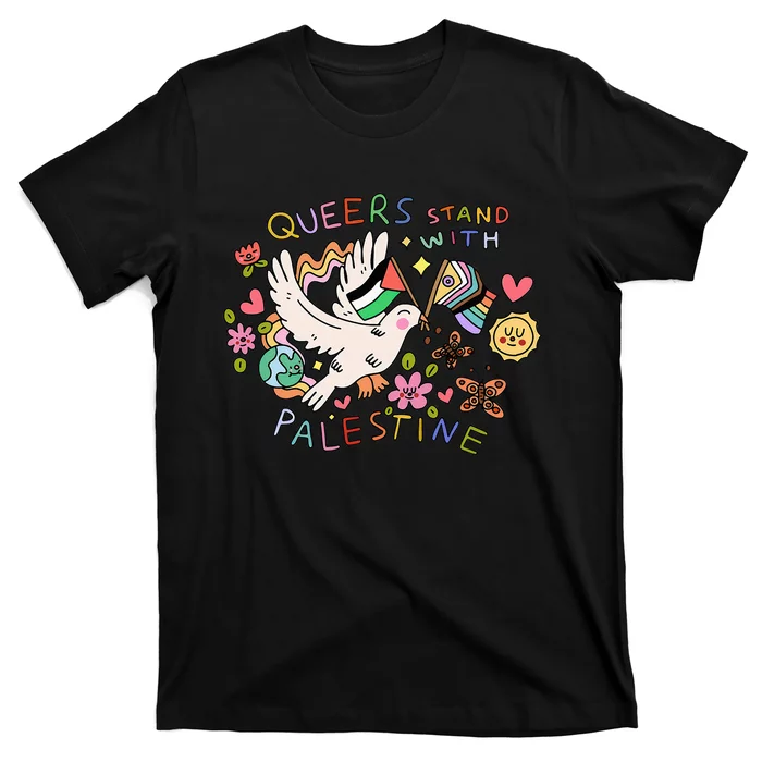 Queers Stand With Palestine T-Shirt