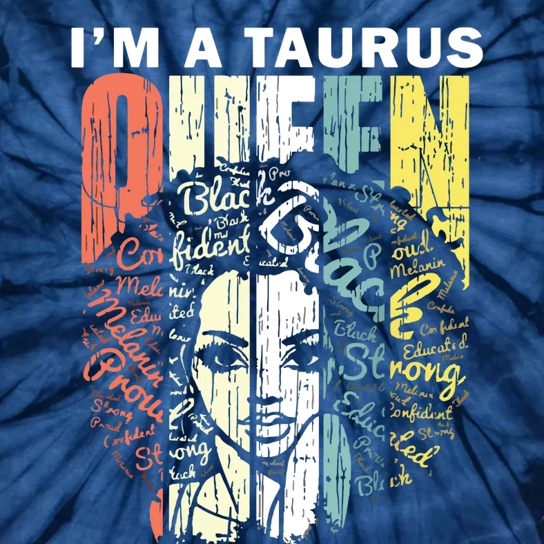 Queen Taurus Gifts For Women February May Bday Tie-Dye T-Shirt