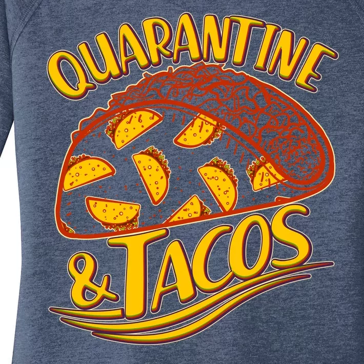 Quarantine & Tacos Women's Perfect Tri Tunic Long Sleeve Shirt