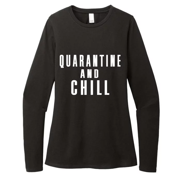 Quarantine And Chill Womens CVC Long Sleeve Shirt