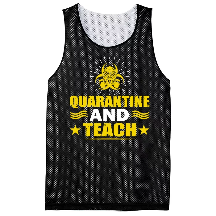 Quarantine And Teach Mesh Reversible Basketball Jersey Tank