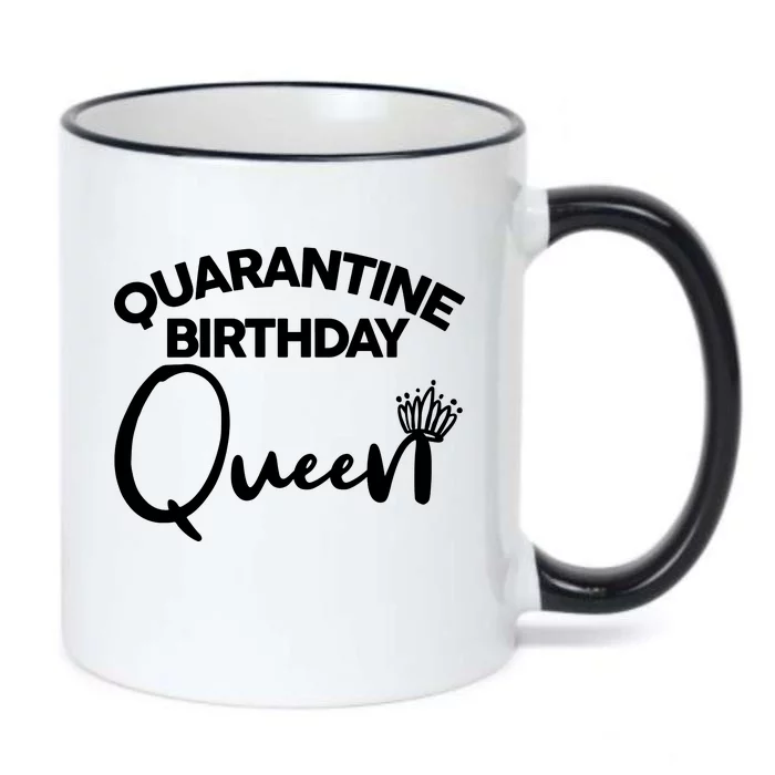 Quarantine Birthday Queen Black Color Changing Mug