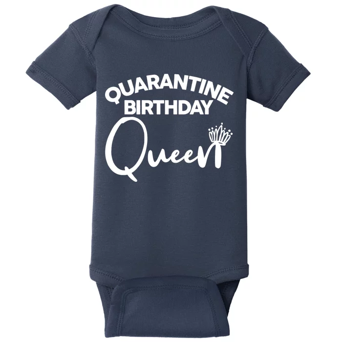 Quarantine Birthday Queen Baby Bodysuit