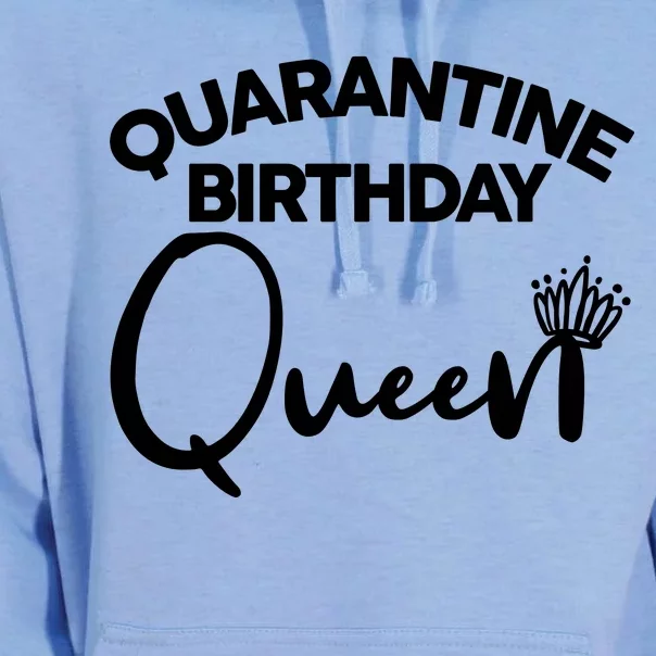 Quarantine Birthday Queen Unisex Surf Hoodie