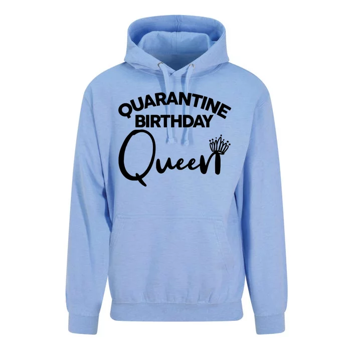 Quarantine Birthday Queen Unisex Surf Hoodie