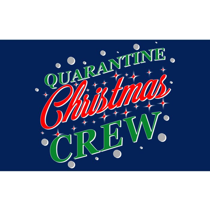 Quarantine Christmas Crew Matching Family Bumper Sticker