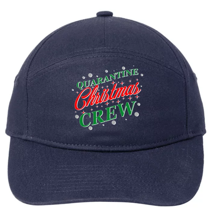 Quarantine Christmas Crew Matching Family 7-Panel Snapback Hat