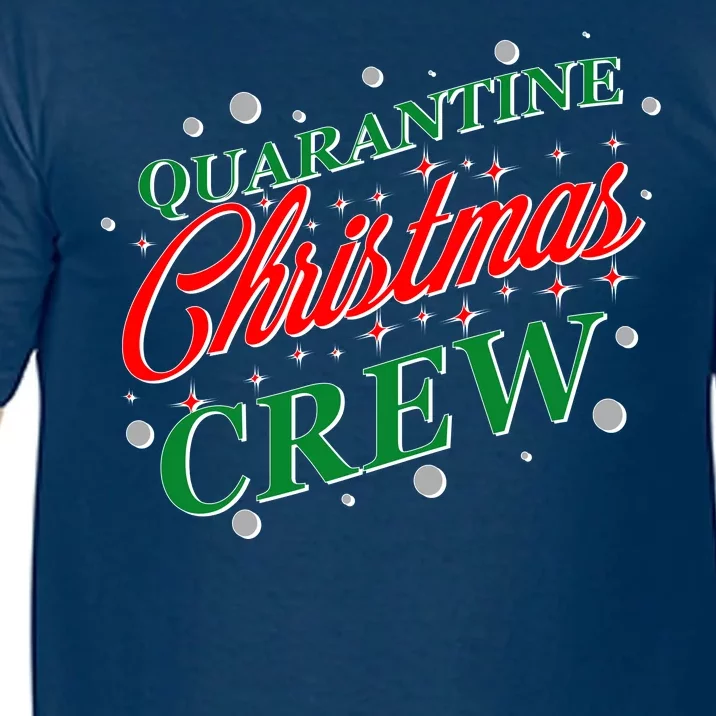 Quarantine Christmas Crew Matching Family Comfort Colors T-Shirt