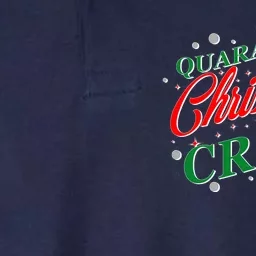 Quarantine Christmas Crew Matching Family Softstyle Adult Sport Polo