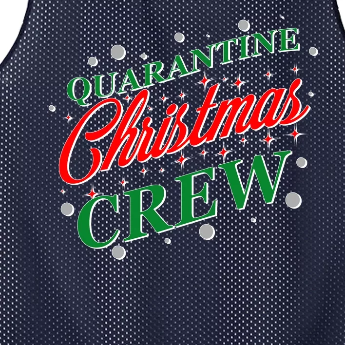 Quarantine Christmas Crew Matching Family Mesh Reversible Basketball Jersey Tank