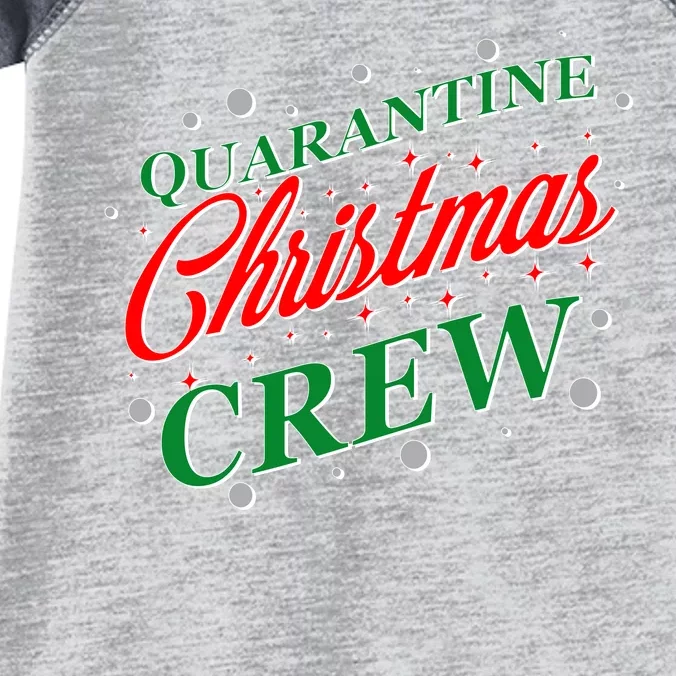 Quarantine Christmas Crew Matching Family Infant Baby Jersey Bodysuit