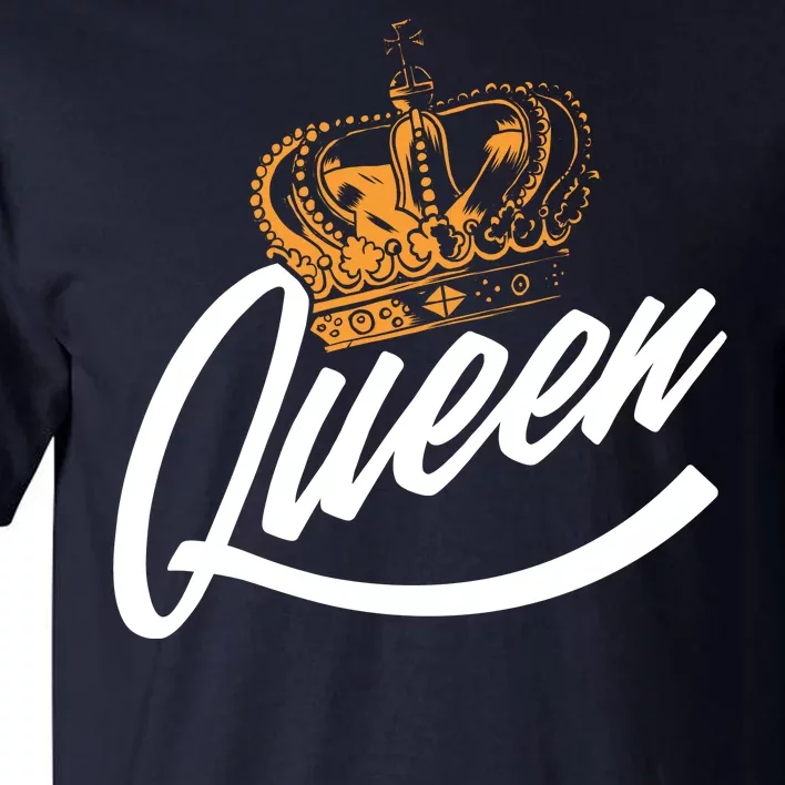 Queen Gold Crown Tall T-Shirt