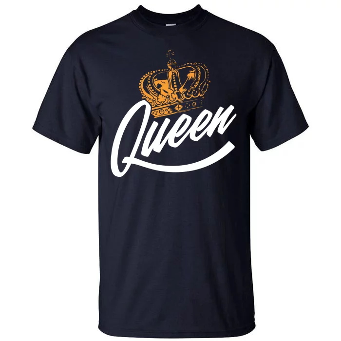 Queen Gold Crown Tall T-Shirt