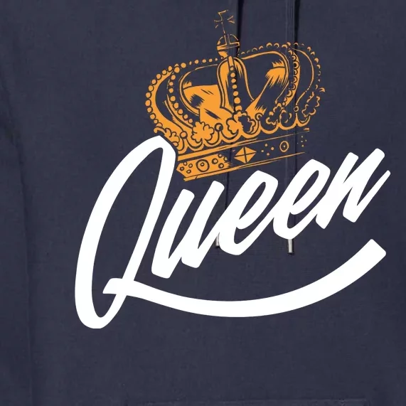 Queen Gold Crown Premium Hoodie