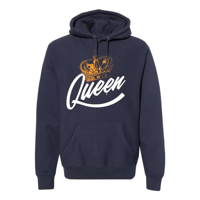 Queen Gold Crown Premium Hoodie