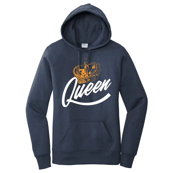 Queen Gold Crown Women's Pullover Hoodie