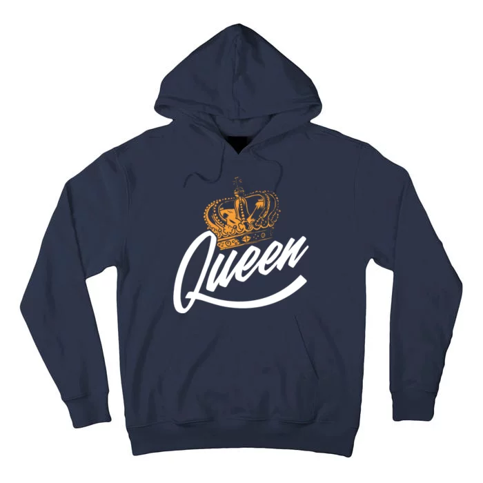 Queen Gold Crown Tall Hoodie