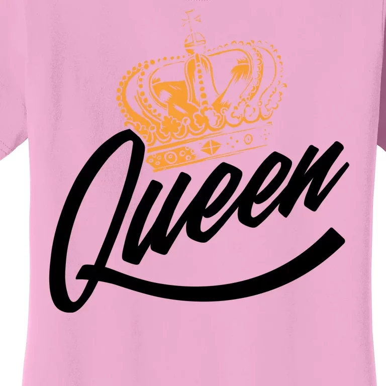 Queen Gold Crown Women's T-Shirt