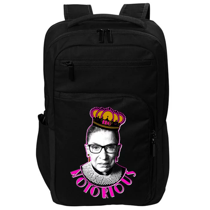 Queen Notorious RBG Ruth Bader Ginsburg Tribute Impact Tech Backpack