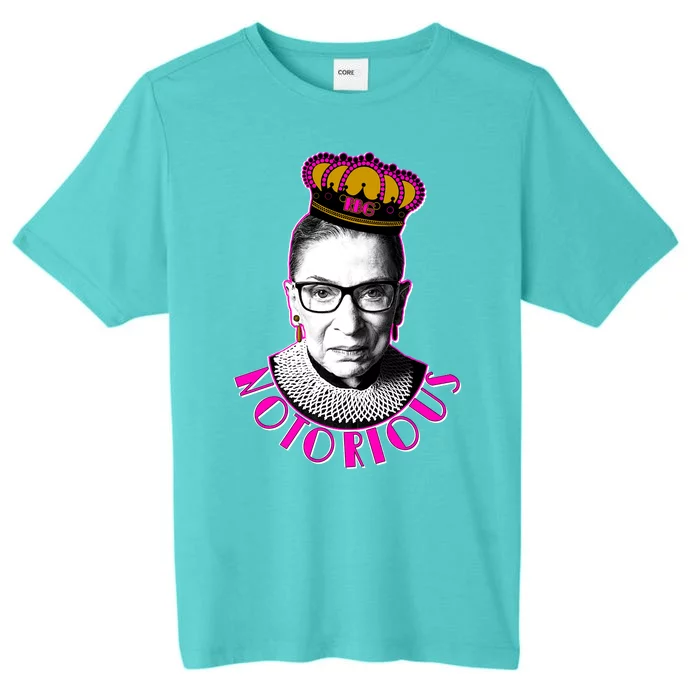 Queen Notorious RBG Ruth Bader Ginsburg Tribute ChromaSoft Performance T-Shirt