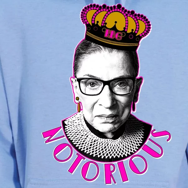 Queen Notorious RBG Ruth Bader Ginsburg Tribute Unisex Surf Hoodie