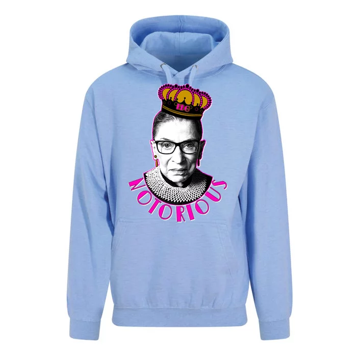 Queen Notorious RBG Ruth Bader Ginsburg Tribute Unisex Surf Hoodie