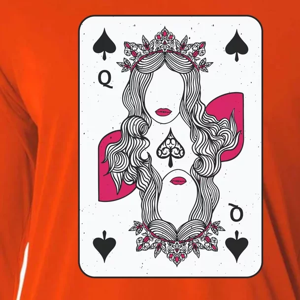 Queen Of Spades Cooling Performance Long Sleeve Crew