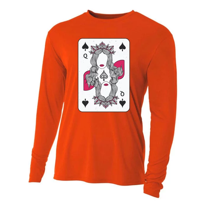 Queen Of Spades Cooling Performance Long Sleeve Crew