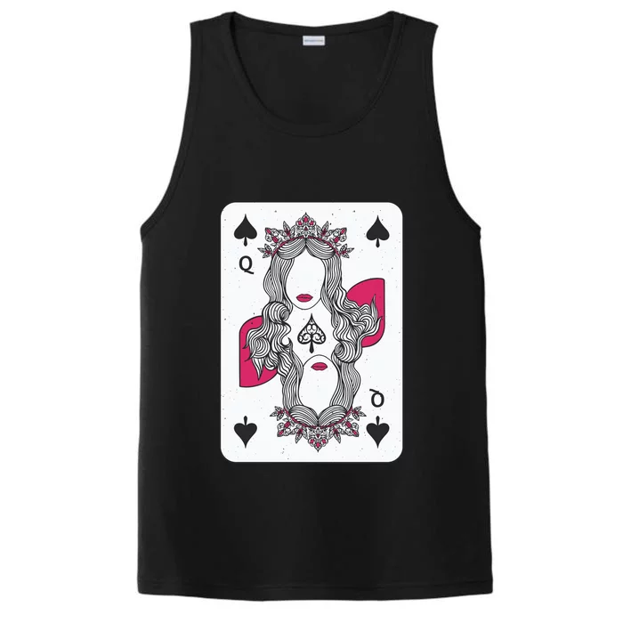 Queen Of Spades Performance Tank