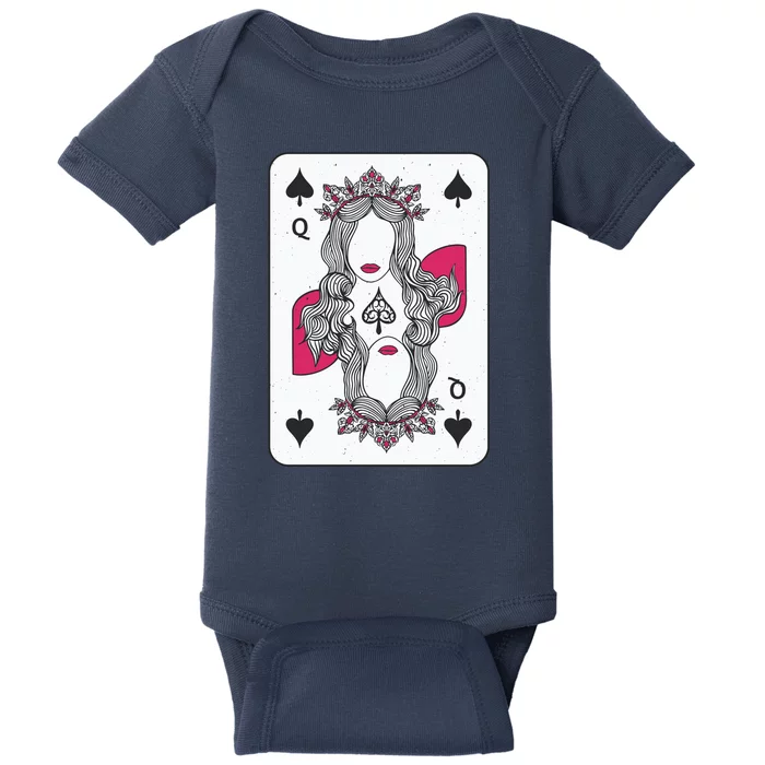 Queen Of Spades Baby Bodysuit