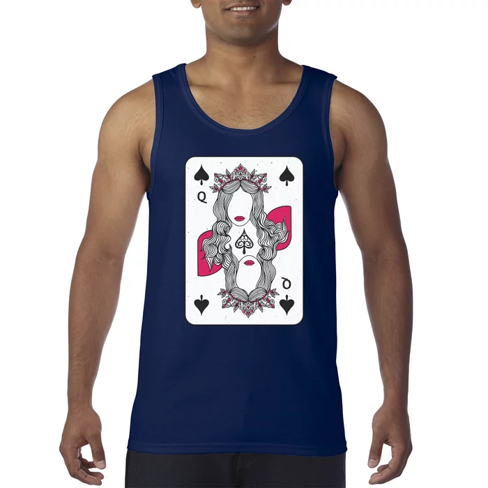 Queen Of Spades Tank Top