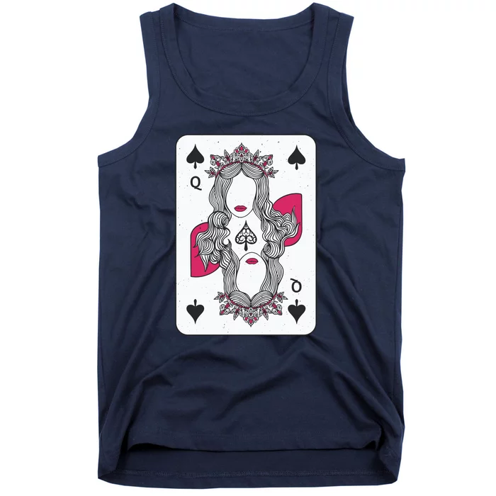 Queen Of Spades Tank Top