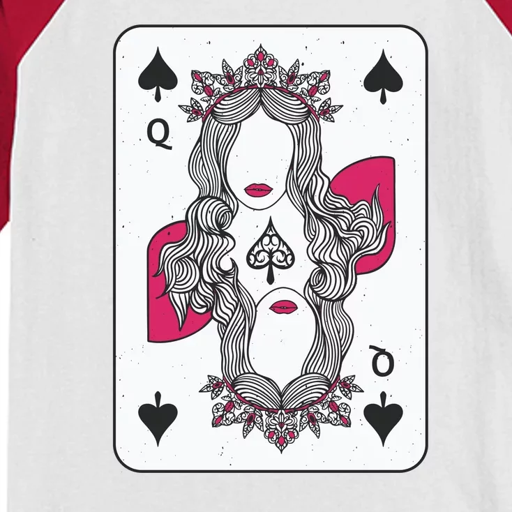 Queen Of Spades Kids Colorblock Raglan Jersey