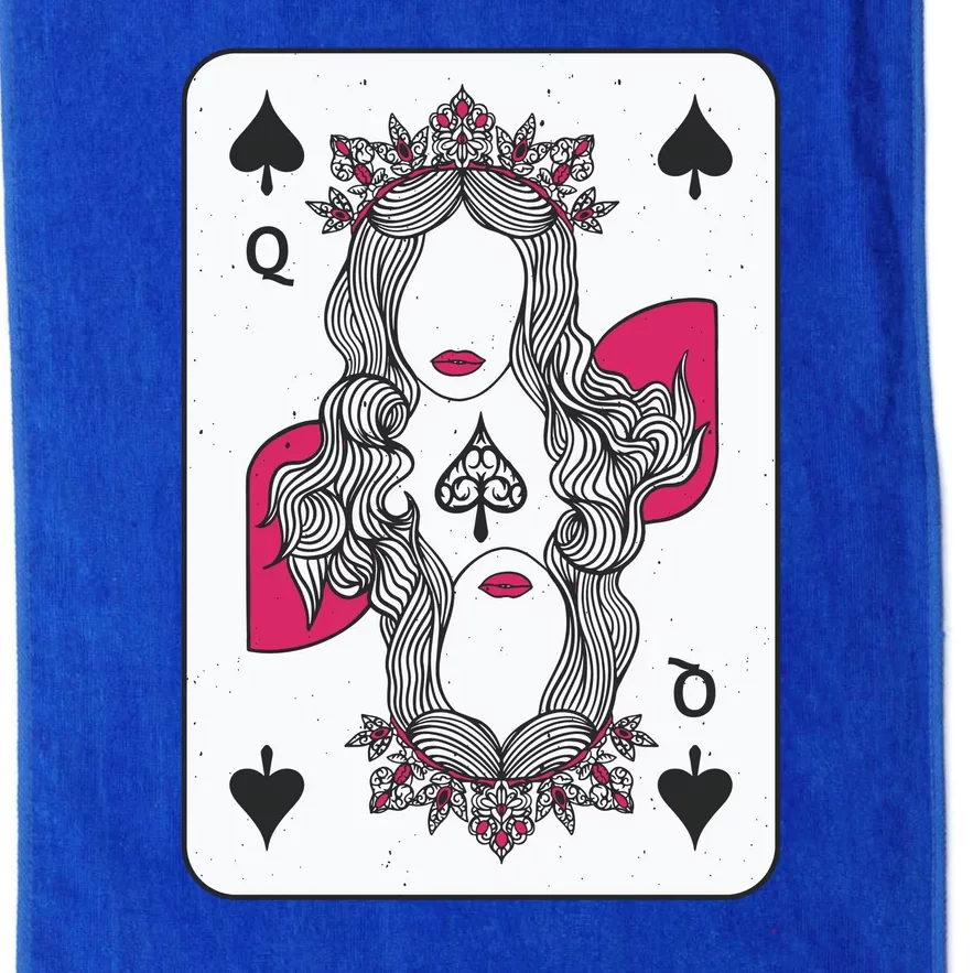 Queen Of Spades Platinum Collection Golf Towel