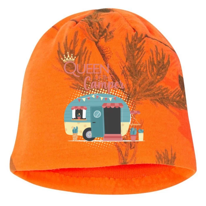 Queen Of The Camper Kati - Camo Knit Beanie